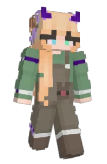 Front of Sahreah's skin
