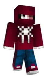 eciq's Minecraft skin wearing the Twisted cape