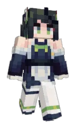 Akagi59's Minecraft skin wearing the Cherry Blossom cape