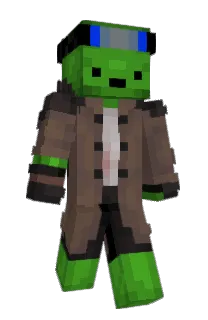 Front of CaptainMericano's skin