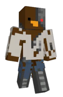 Front of chudbat's skin