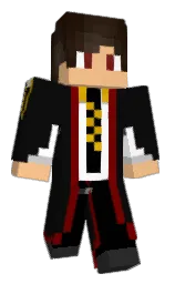 Diegato1's Minecraft skin wearing the 15th Anniversary cape