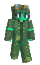 glade green and cactus Minecraft skin — Slim model