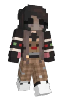 Front of mysn's skin