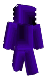 pigment indigo and purple Minecraft skin — Classic model