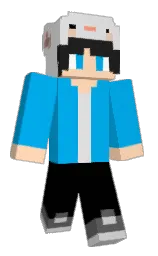 AkuAsterix's Minecraft skin wearing the Pan cape