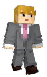kngwrm's Minecraft skin wearing the 15th Anniversary cape