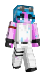 white and alto Minecraft skin — Slim model — first worn by SGSLucia
