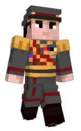 Migtuga's Minecraft skin wearing the Migrator cape