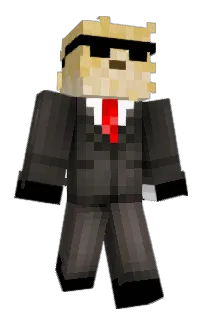 Front of MccAlis's skin