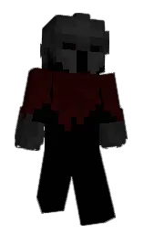 Squirten's Minecraft skin wearing the Migrator cape