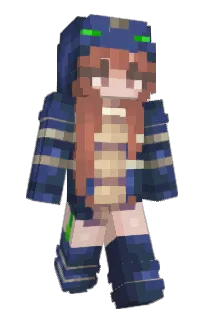 Front of cyuti's skin