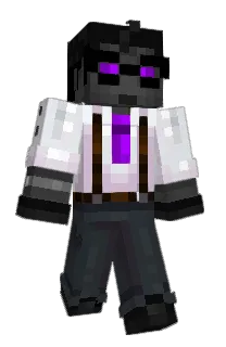 Front of Endermen's skin