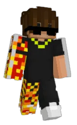 milano red and cod gray Minecraft skin — Slim model