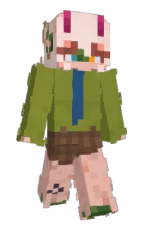 Front of izzysplants's skin