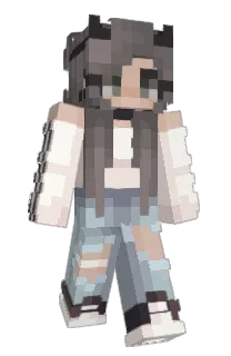 Front of XqRed's skin