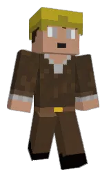 bistre and old rose Minecraft skin — Classic model