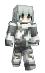 ecru white and bianca Minecraft skin — Slim model