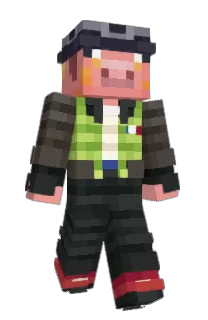 Front of ItzIgglesPiggles's skin
