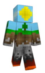 Mizandrr's Minecraft skin wearing the Pan cape