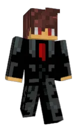 black and cape cod Minecraft skin — Classic model — first worn by earthdragon1