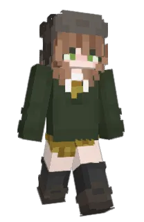 Front of buupmonika's skin
