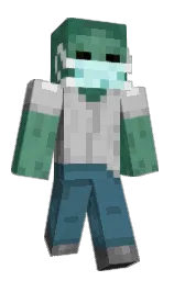 MadSkell's Minecraft skin wearing the Migrator cape