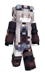 Slim Minecraft skin
