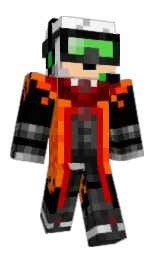 KEPER's Minecraft skin wearing the Migrator cape