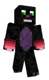 Back of CatBlack's skin