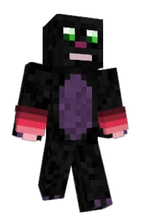 Front of CatBlack's skin