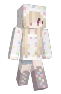 Front of Vixse's skin