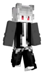 Not_lattecat's Minecraft skin wearing the Menace cape