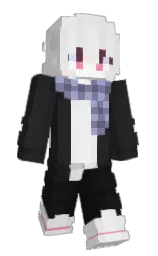 Mikazaki_i's Minecraft skin wearing the 15th Anniversary cape