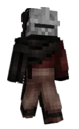 gondola and cod gray Minecraft skin — Classic model