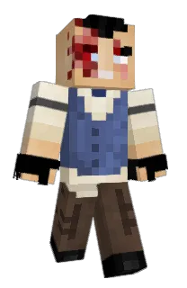 Front of valdokk's skin