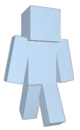 tropical blue Minecraft skin — Slim model
