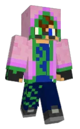 torea bay and forest green Minecraft skin — Classic model — first worn by BlueWolfHunters