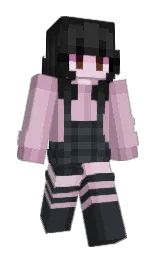 Lewlya's Minecraft skin wearing the Pan cape