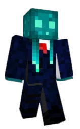 MEDG's Minecraft skin wearing the Migrator cape