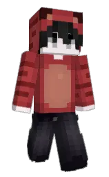 stiletto and medium carmine Minecraft skin — Slim model — first worn by smackala
