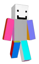 white and nobel Minecraft skin — Classic model — first worn by Danis_epic_chl