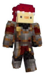 Halduril's Minecraft skin wearing the MCC 15th Year cape