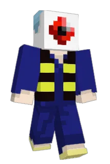 1packman Minecraft avatar full body
