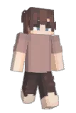 1pple Minecraft avatar full body