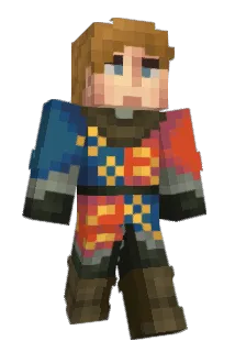 1px Minecraft avatar full body
