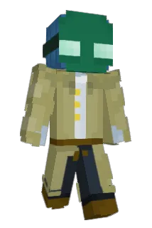 1stClasssed Minecraft avatar full body