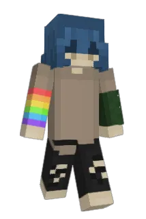 1string Minecraft avatar full body