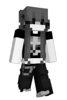 1uckystarlet Minecraft avatar full body