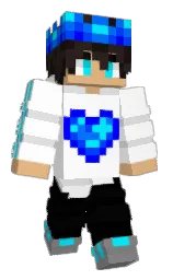 white and gondola Minecraft skin — Classic model — first worn by Bobby092494
